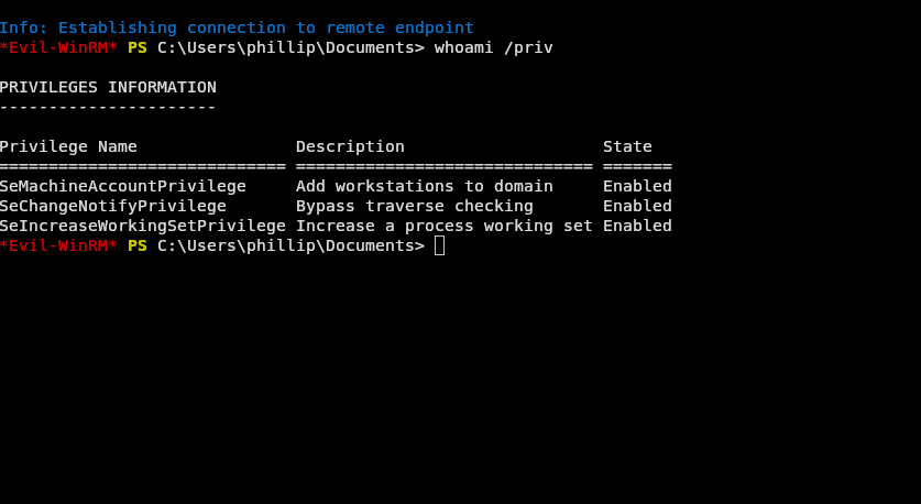 evil-winrm